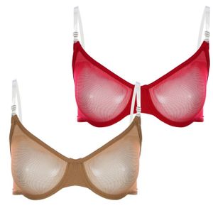Lasso Set Of 2 Pieces Cup D Super Support Bra for Women-Multicolor-48 EU:  Buy Online at Best Price in Egypt - Souq is now