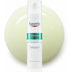 Eucerin يوسيرين ديرمو بيور ثلاثي المفعول كريم 40 مل