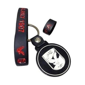 Al-Ahly team set of 3 pieces: a ring, a bracelet, and a medal for football fans