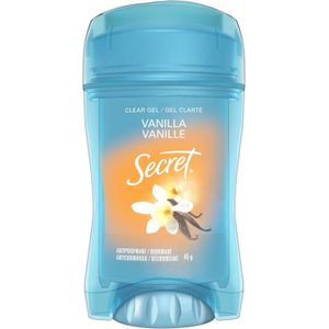 Secret Cozy Vanilla Clear Gel Antiperspirant and Deodorant - 45g