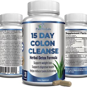 Pure ديتوكس Pure Maxlab 15 Day Colon Cleanse and Detox - 30 كبسولة