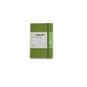 OPP OPP Paper Concept دفتر تنفيذي بغلاف صلب 10.5 × 6.5 سم أخضر كيوي