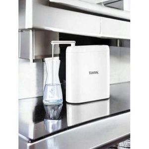 Tank Pro Water Filter - 6 Pressurized Filtration Functions, White, Digital Timer
