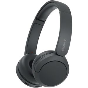 Sony سماعة بلوتوث لاسلكية فوق الاذن مع ميكروفون للمكالمات الهاتفية من سوني WH-CH520، اسود