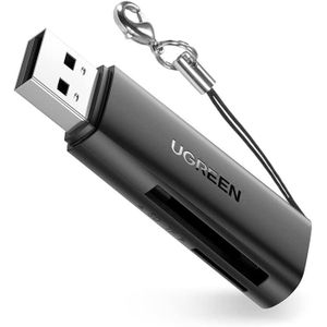 Ugreen SD Card Reader, 5Gbps High-Speed Dual Slot USB 3.0 Memory Card Reader Adapter (60722)