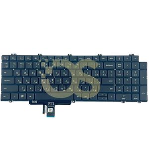 Os لوحة مفاتيح متوافقة مع ديل بريسيجن 3560 3561 3570 3571 3580 3581 7670 7680 7770 7780 لابتوب لاتيتود 5520 5530 5521 5531 5540 بإضاءة خلفية  