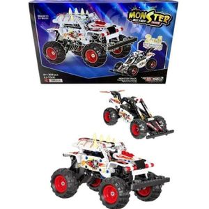 Monster Truck Building Set 2 in 1, 307 Pieces