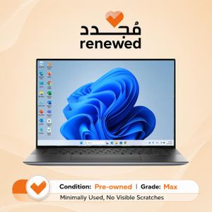 DELL لابتوب  Precision 5550 لمحطات العمل (مجدد) - شاشة 15.6 بوصة IPS Full HD - معالج Intel Core i7-10850H - ذاكرة 32 جيجابايت RAM - سعة تخزين 1 تيرابايت SSD - كارت شاشة NVIDIA Quadro T2000 بسعة 4 جيجابايت - لوحة مفاتيح عربي وإنجليزي - لون رمادي