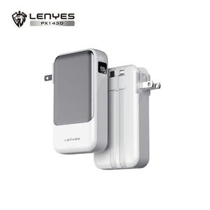 Lenyes Lenyes-PX143D Power Bank 10000mAh Built-in AC Plug 22.5W Fast Charging
