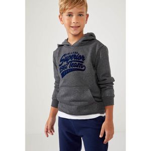 Defacto Knitted Sweat Shirt - D.Greymelange