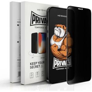 واقي شاشة مضاد للتجسس للخصوصية من هاي بينجو حماية الزجاج المقوى بدرجة صلابة 9 مقاوم للخدش والفقاعات ومضاد ايفون 13 برو ماكس