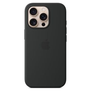 Apple iPhone 16 Pro Max Silicone Case With MagSafe - Black
