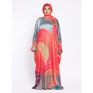 اسدال نسائي ملون بتصميم فني عصري للمناسبات اليومية والرسمية، لون Multicolor، موديل N/A  مقاس 80-160 KG
