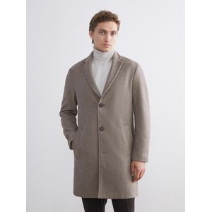 LC Waikiki Standard Pattern Men's Cachet Coat
