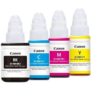Canon Ink 4 Color 490 For Printer for g1400-2400-3400