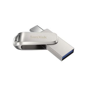 Sandisk 256GB Ultra Dual Drive Luxe USB 3.2 Gen 1 USB Type- C, Read Speed 400 MB/S 