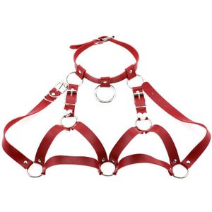 Leather Body Harness Strap Belts Rave Jewelry For Women And Girls