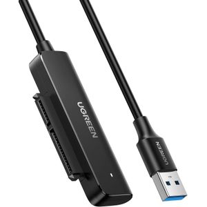 Ugreen SATA Cable SATA to USB 3.0 Adapter Hard Drive Cable External Disk Reader 2.5 SSD to HDD Clone Transfer Upgrade Kit UASP Connector Compatible for Crucial WD SanDisk Toshiba Internal HDD SSD,PS5 70609