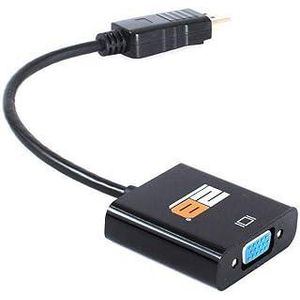 2B (DC138) - Connecting Solution Display Port Cable to VGA - Black