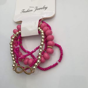 Bigz- Set Chains Bracelet -multicolour