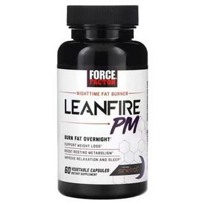 Force Factor Leanfire PM Nighttime 60 Vegetarian Capsules