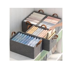 Oxford Folding Storage Box for Organizing Clothes Towels Bed Linen 47*27*18cm