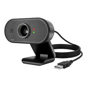 T-DAGGER كاميرا ويب Eagle بدقة HD 720P مع ميكروفون مدمج، لون أسود، مناسبة للبث المباشر والاجتماعات والتعليم عن بعد، تدعم Plug & Play، موديل TGW620