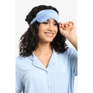 Carina Padded Satin Eye Mask