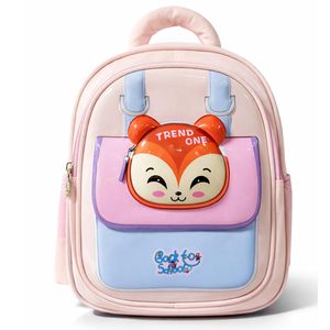 شنطة مدرسية للأطفال بتصميم كرتوني لطيف