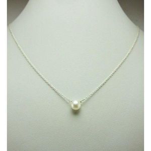 Handmade Chain - Silver - With Mallorca Pearls