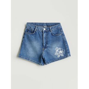 LC Waikiki Floral Girl's Jean Shorts