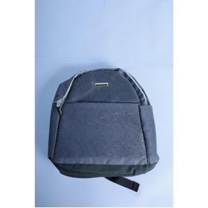 Activ Activ Self Patterned Big Front Pocket Laptop Backpack - Black