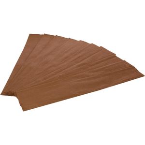 3A  Crochet Gift Wrapping Paper 10 Pieces 50 * 80cm - White 50100-1 - -5230-White