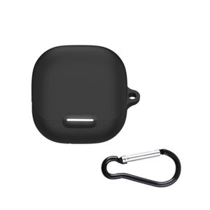 جراب سيليكون لسماعات أنكر ساوندكور ليبرتي 4 إن سي، غطاء حماية لحمل السماعات، جراب مقاوم للصدمات، مقاوم للغبار، قابل للغسل (أسود)