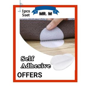 شرائط دائرية متعددة الاستخدامات، ذاتية اللصق، للسجاد والبسط لمنع الانزلاق.