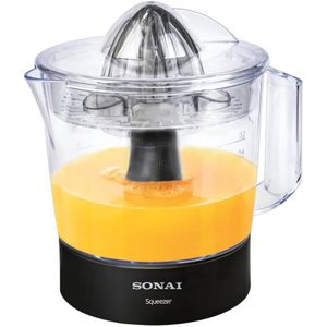 Sonai عصارة حمضيات من سوناي – عصارة 30 وات سعة 1 لتر، اسود-MAR-755 اسود