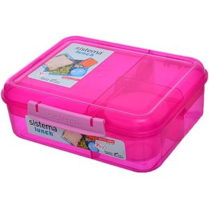 Sistema Quaddie Lunch Box, 1.5 liter - Multi Color price in Egypt,   Egypt