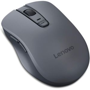 Lenovo WL310 Bluetooth Silent Mouse, Ergonomic Design, Compatible with Windows & MacAdjustable DPI, Bluetooth 5.0, Grey