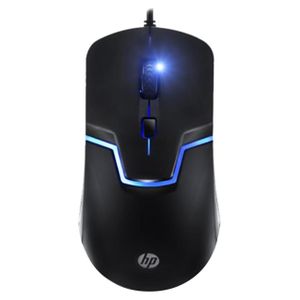 HP M100 Wired Optical Mouse Black