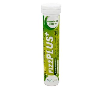 Sofi Life FIZZ PLUS VIT-D3 4000IU 25EFF.TAB