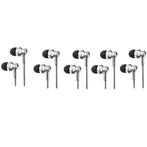 Astrum 5 * Wired Stereo Headset Earphone EB250 Metallic Paint Grey. Buy 5 Wired Headset Get Extra 5% OFF