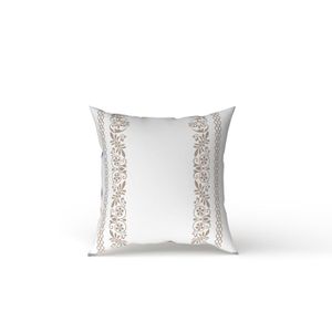 Art Mood HOME Premium Cushion - Luxurious and Soft Throw Pillow with Elegant Design for Living Room, Bedroom, and Sofa - Durable and Decorative - Velvet - Terra