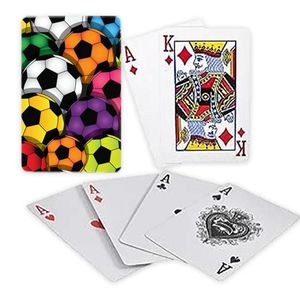 Poker Cared  colors football