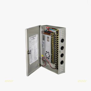 Z-VISION POWER SUPPLY BOX 12V 20A With 18 Channels Output For CCTV ANALOG CAMERAS