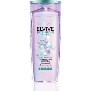 L'oreal إلفيف هيالورون بيور شامبو منقي للشعر الدهني 600 مل