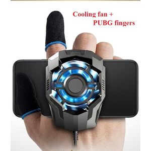 مروحة جوال RGB، تبريد سريع عبر منفذ USB للهواتف الذكية وأجهزة الألعاب، مروحة تثبيت بمشبك مع إضاءة LED، هادئة للغاية، متوافقة مع أجهزة iPhone وAndroid، هدية مثالية لمحبي لعبة PUBG.