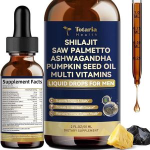 SHILAJIT بلميط منشاري Liquid Drops with Saw Palmetto