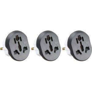 Power Lock Powerlock Triple Protection 3x MMK 16A Adapter for All Types of Fish - White/Gray