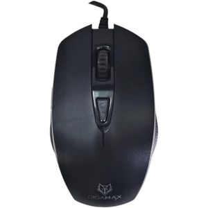 Gigamax ماوس سلكي GM-3000 2400Dpi بـ6 أزرار للنقر من جيجاماكس، أسود