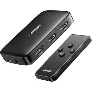 Ugreen 80125 CM332 HDMI Switcher 3-in-1 Out 4K 30Hz -Black